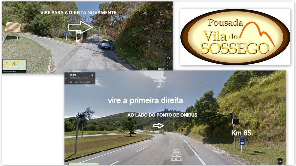 Pousada Vila Do Sossego Petrópolis Eksteriør billede